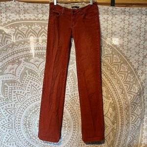Prana Corduroy Pants size 2